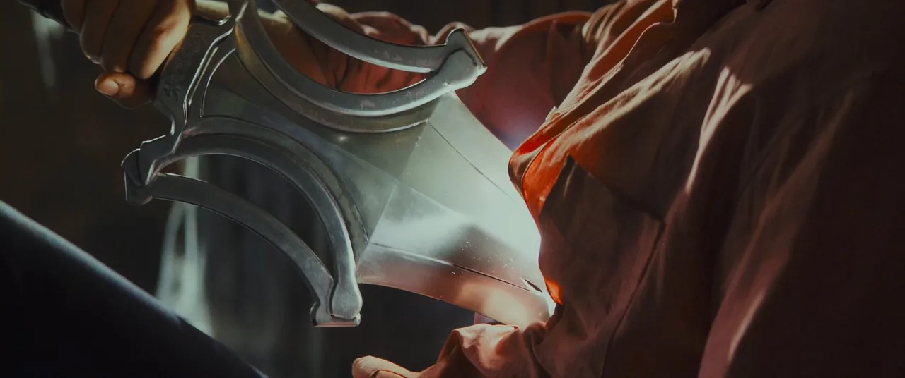 The reforged Power Sword in Masters of the Universe (2026)