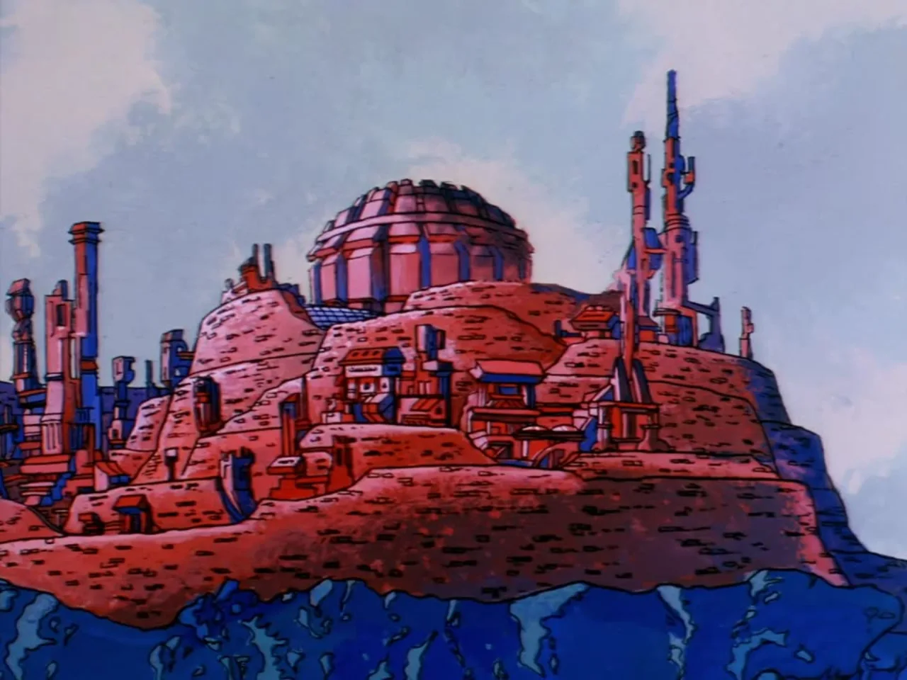 Prince Adam rubs his forehead wearily inside a wood paneled room.
