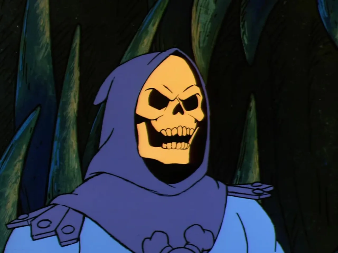 Alan Oppenheimer voices Skeletor