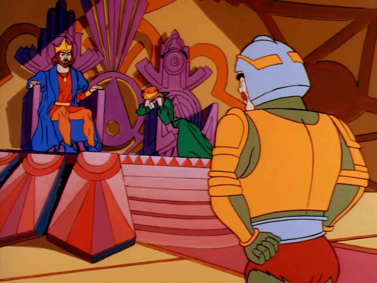 Lou Scheimer voices King Randor