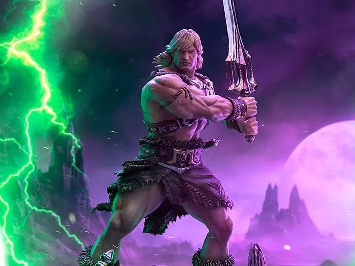 Masters of the Universe He-Man Unleashed 1/10 Deluxe Art Scale Limited Edition Statue