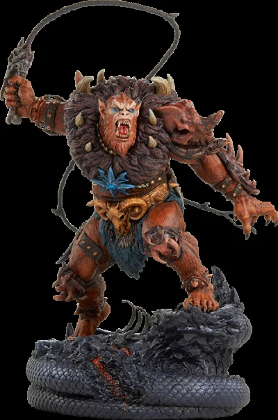 Beast Man Legends Maquette