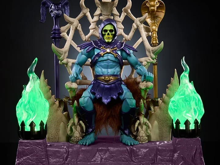 Masters of the Universe Masterverse Skeletor with Havoc Throne