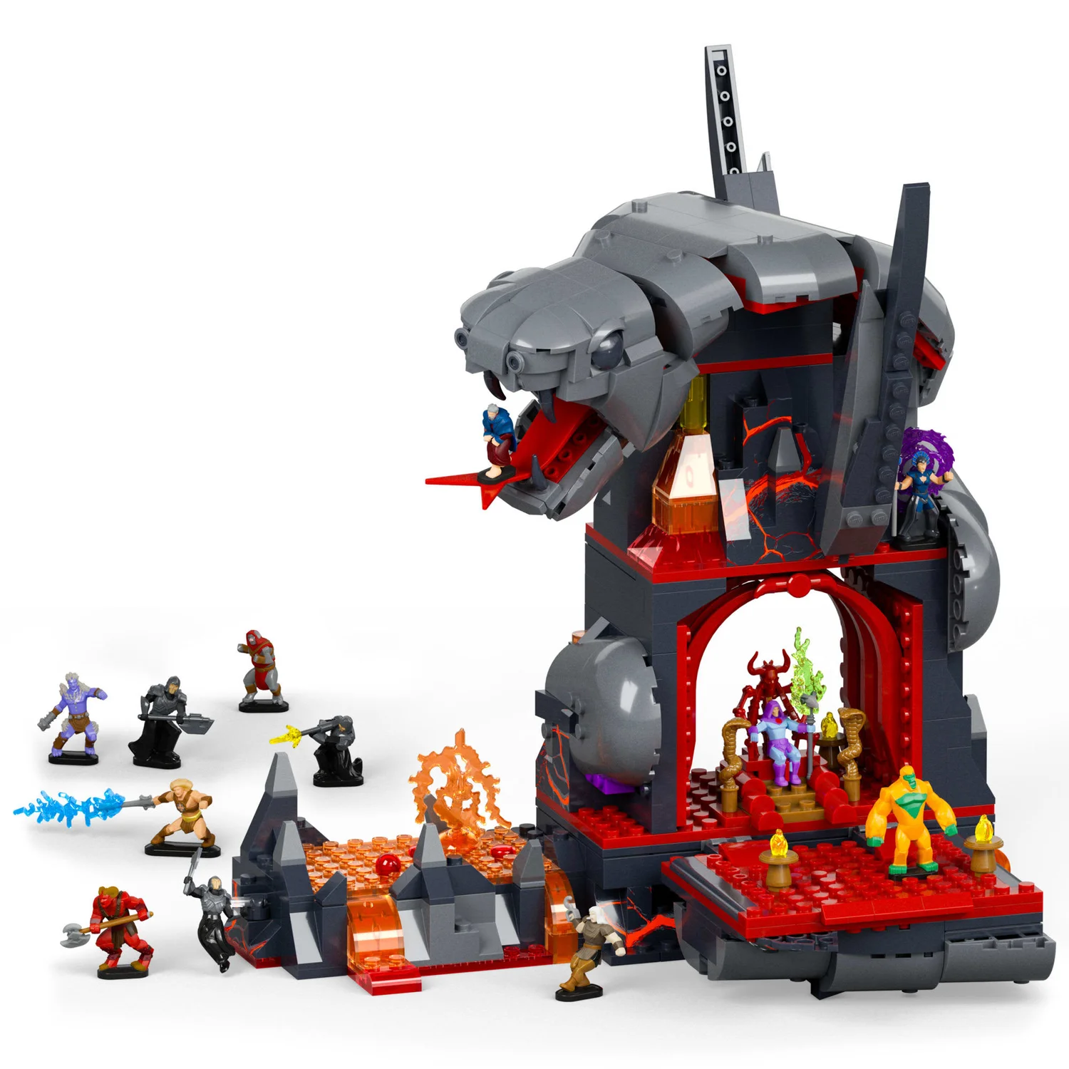 Masters of the Universe (2026) Brick Shop Snake Mountain Building Set