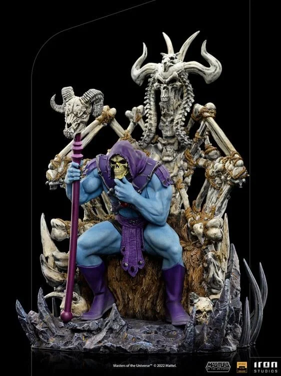 Skeletor on Throne - Masters of the Universe - Art Scale 1/10 - Iron Studios