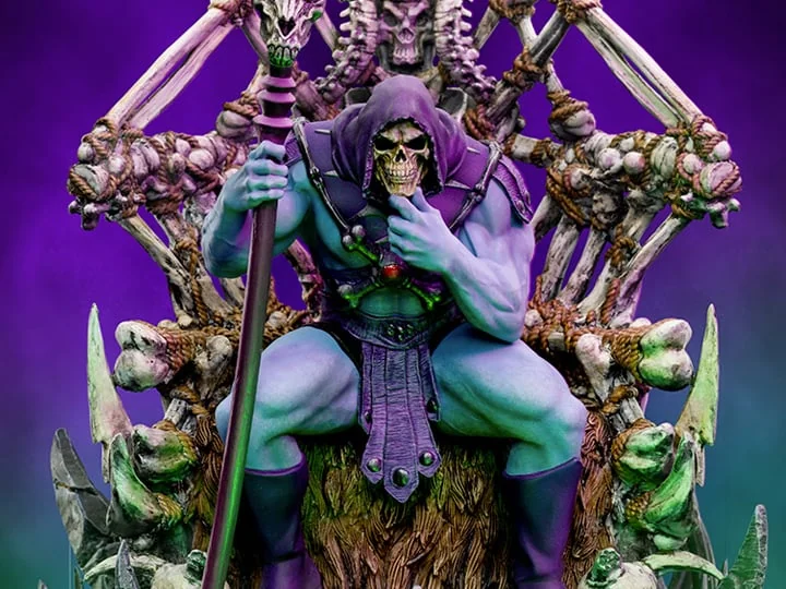 Skeletor on Throne - Masters of the Universe - Art Scale 1/10 - Iron Studios