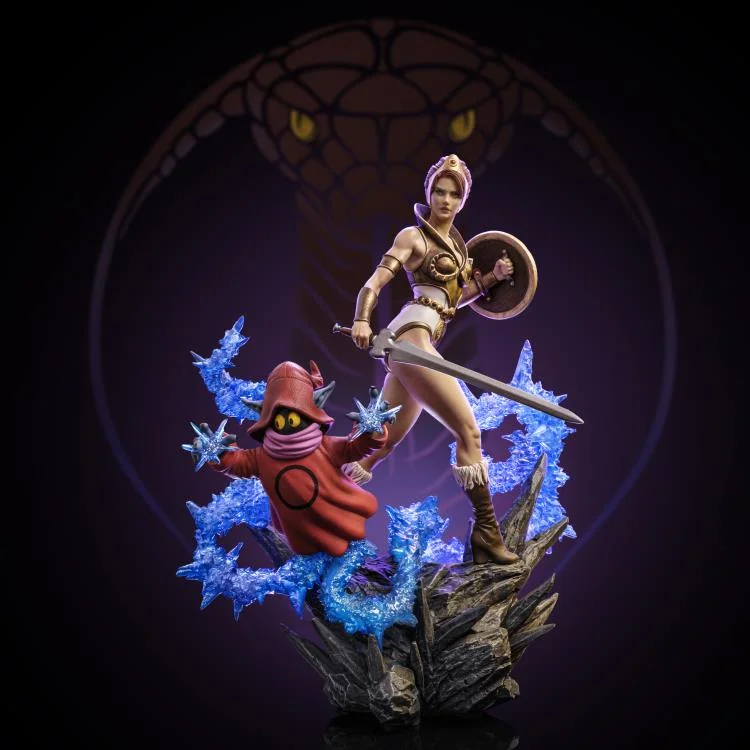 Teela and Orko - Masters of the Universe - BDS Art Scale 1/10 - Iron Studios
