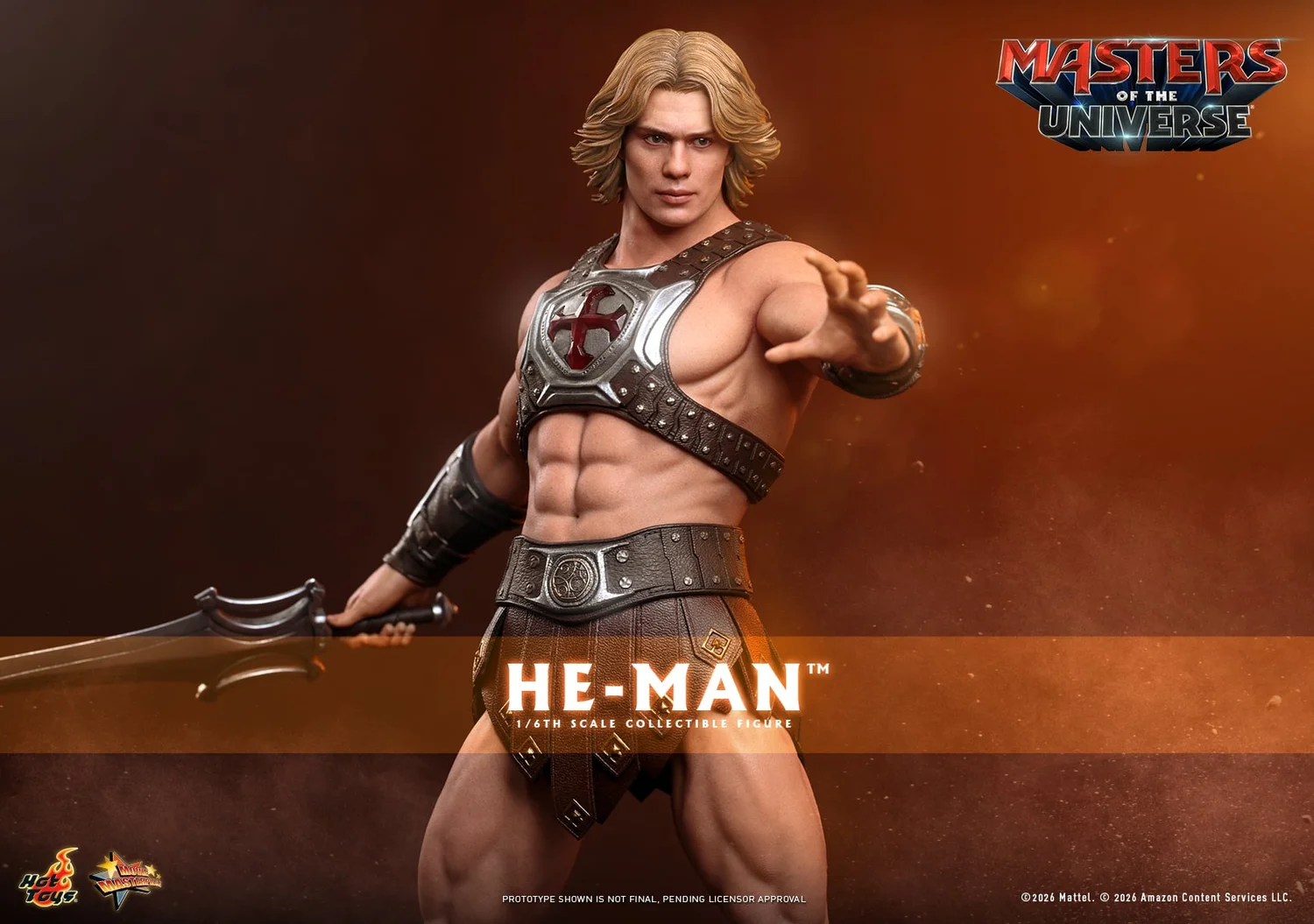 Masters of the Universe (2026) MMS888 He-Man 1/6th Scale Collectible Figure