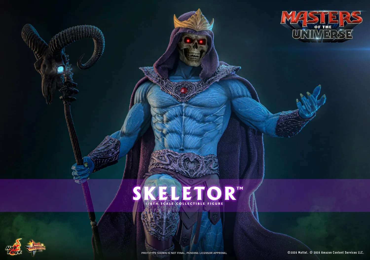 Masters of the Universe (2026) MMS889 Skeletor 1/6th Scale Collectible Figure
