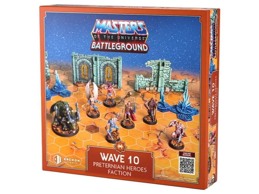 Masters of the Universe: Battleground Wave 10 Preternian Heroes Faction Expansion Pack