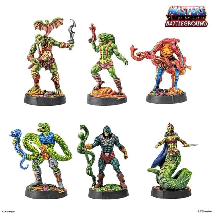 Masters of the Universe: Battleground Wave 8 Snake Men Faction Expansion Pack