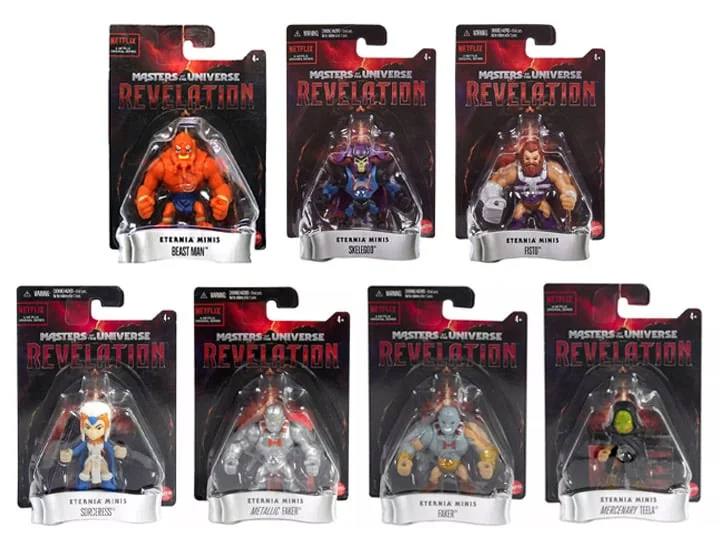 Masters of the Universe: Eternia Minis Wave 4 Set of 7 Figures