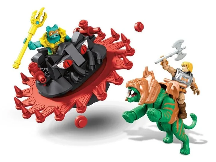 Masters of the Universe Mega Construx Probuilder Battle Cat Vs. Roton Playset