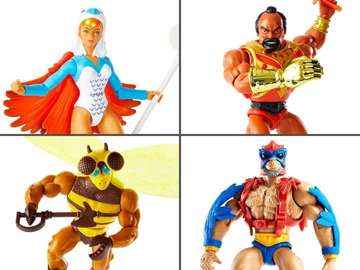 Masters of the Universe: Origins Wave 7 Set of 4 Figures