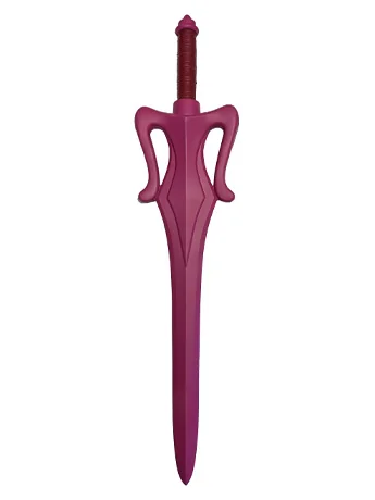 Masters of the Universe Prince Adam (Pink) BBTS Exclusive LARP Stunt Replica Sword