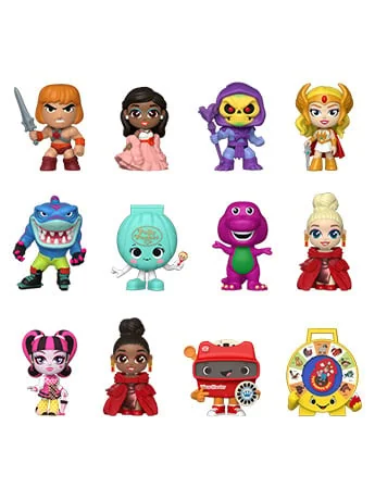 Mattel 80th Anniversary Retro Toys Mystery Minis Box of 12 Random Figures