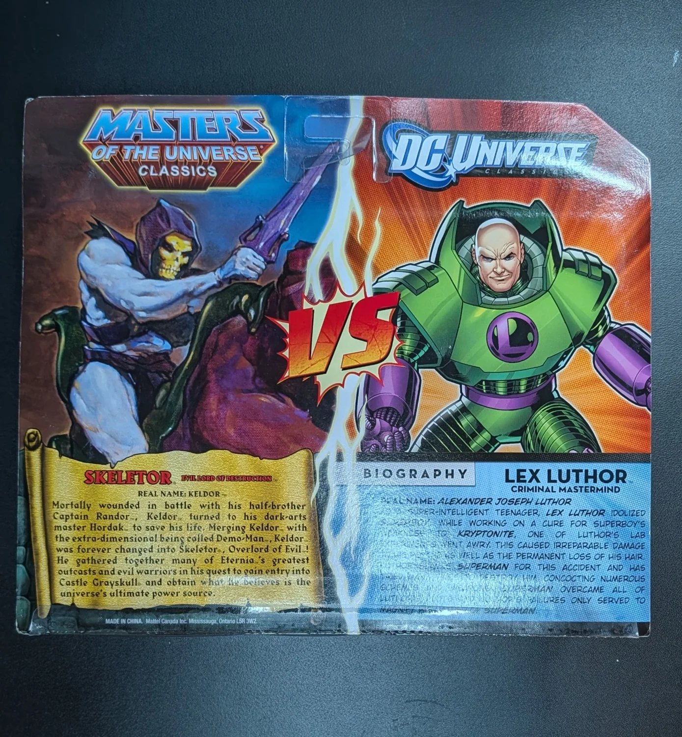 Skeletor vs Lex Luthor