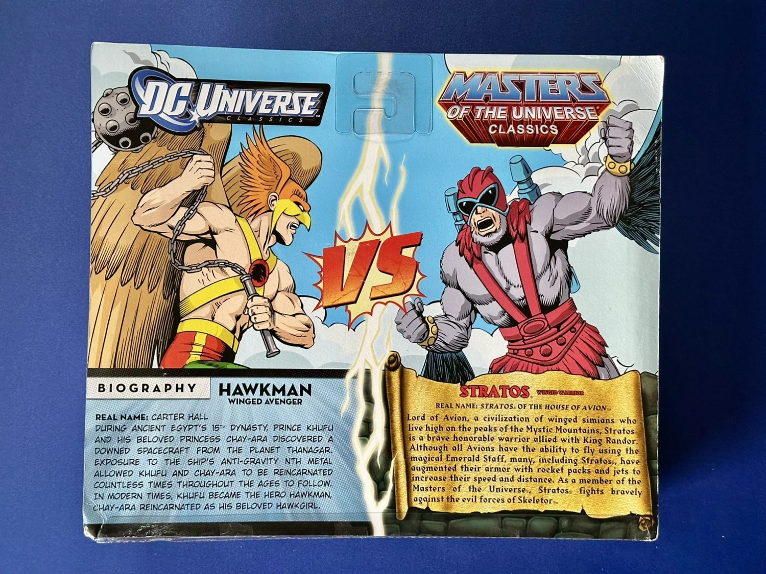 Stratos vs Hawkman