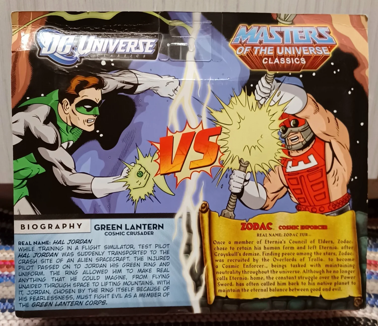 Zodac vs Green Lantern