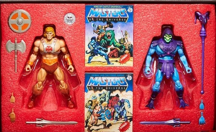 Masters of the Universe Masterverse He-Man vs Skeletor 40th Anniversary