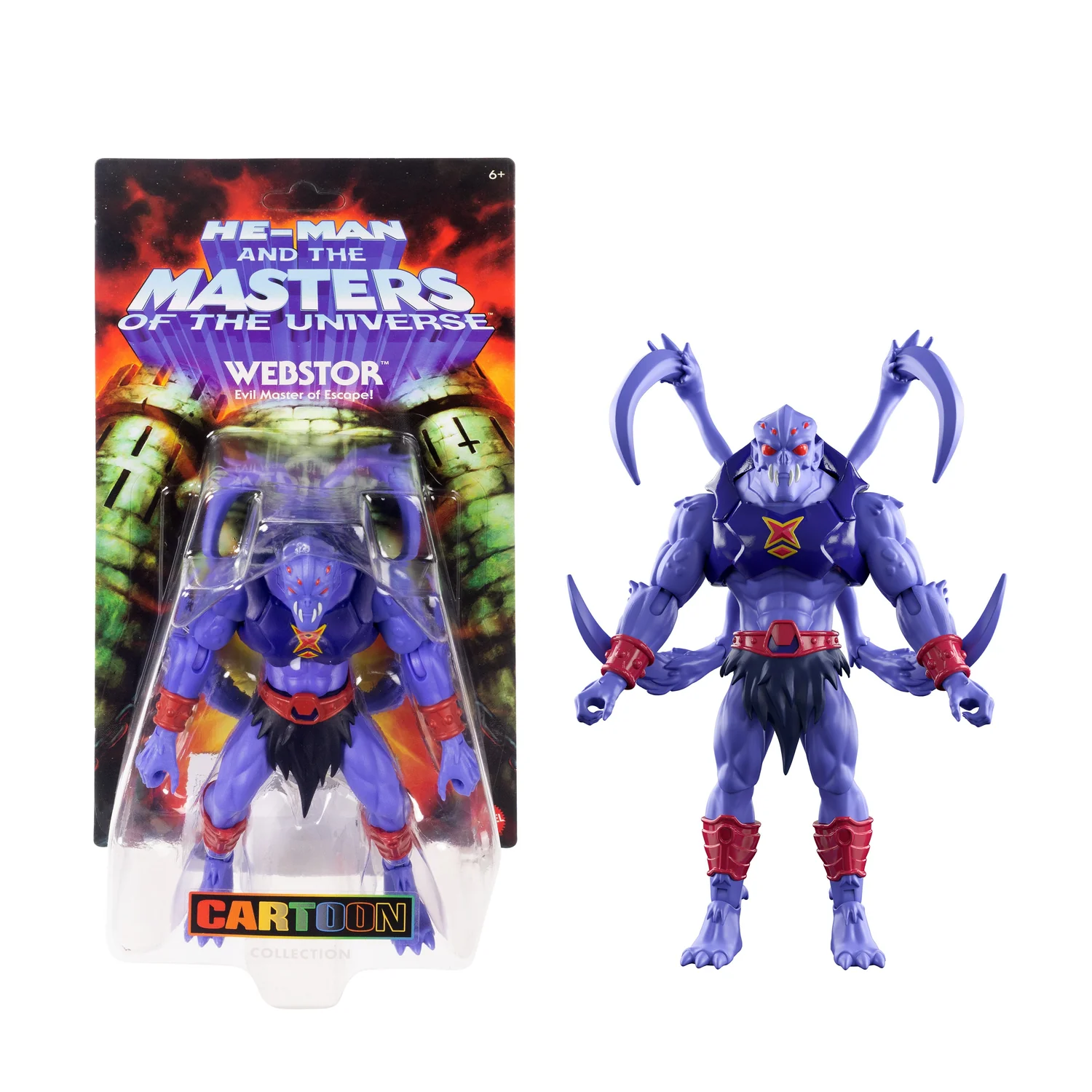 Masters of the Universe Origins Wave 31 200X Webstor Action Figure