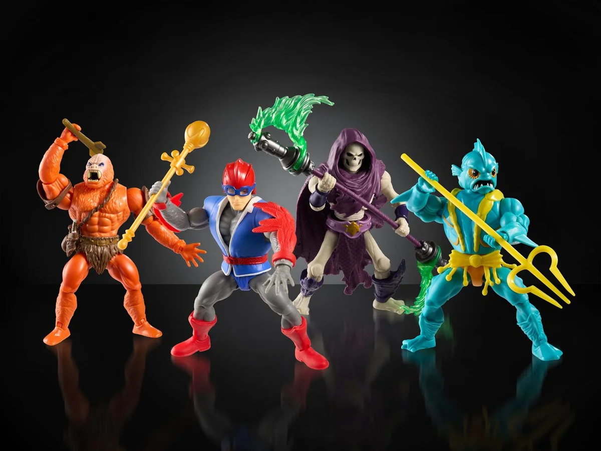 Masters of the Universe Origins Battle for Subternia Action Figure 4-Pack - Exclusive