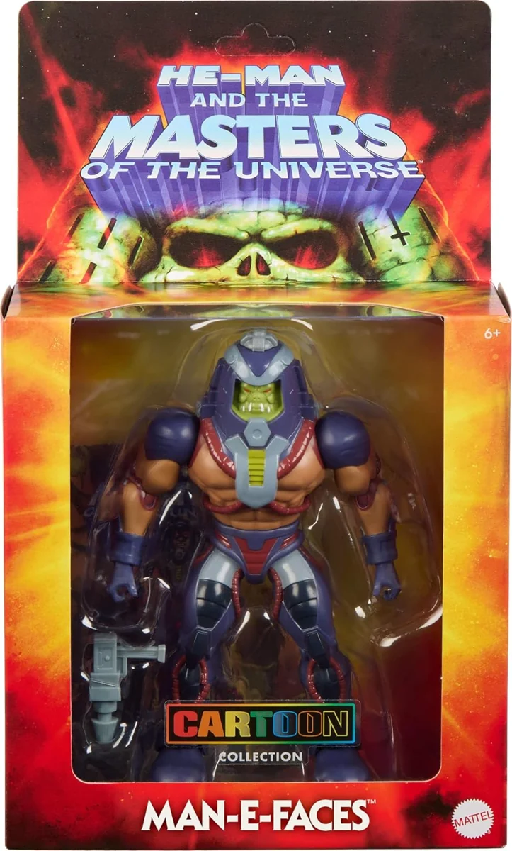 Masters of the Universe Origins 200X Cartoon Collection Man-E-Faces Deluxe Action Figure
