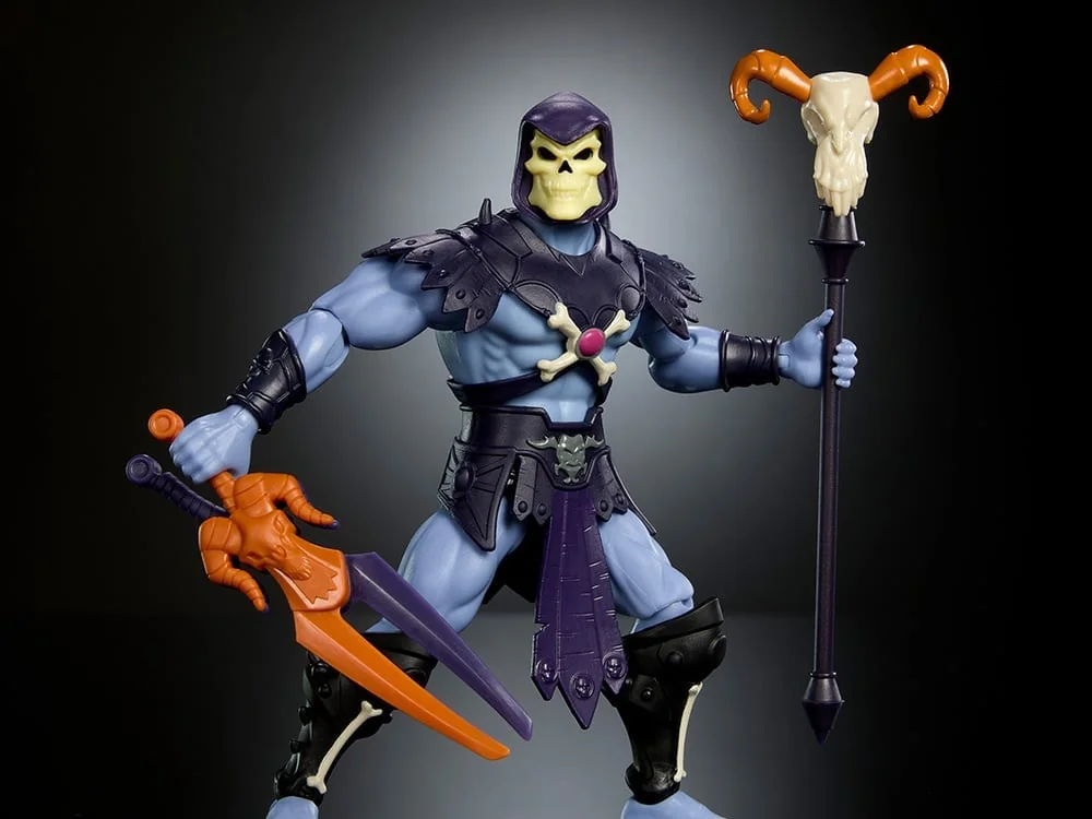 Masters of the Universe Origins Action Figure 200X Cartoon Collection Skeletor