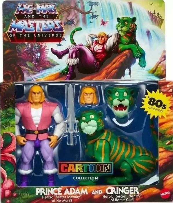 MOTU Origins Prince Adam & Cringer 2-Pack Action Figures