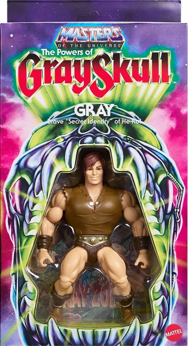 Masters of the Universe Origins Gray Action Figure