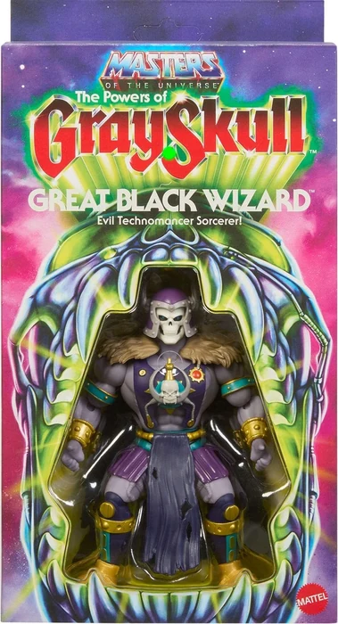 Masters of the Universe Origins Great Black Wizard Action Figure