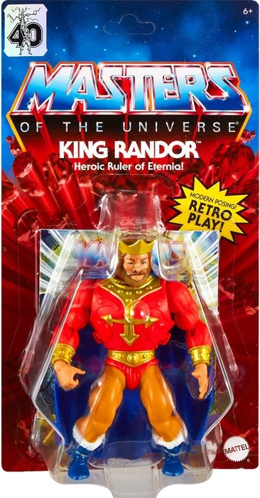 Masters of the Universe Origins Action Figure Cartoon Collection King Randor Action Figure