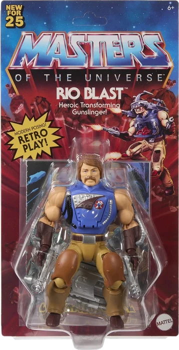 Masters of the Universe Origins Rio Blast Action Figure