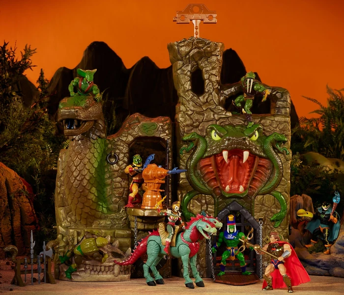 Masters of the Universe Origins Snake Lair Playset Crowdfund
