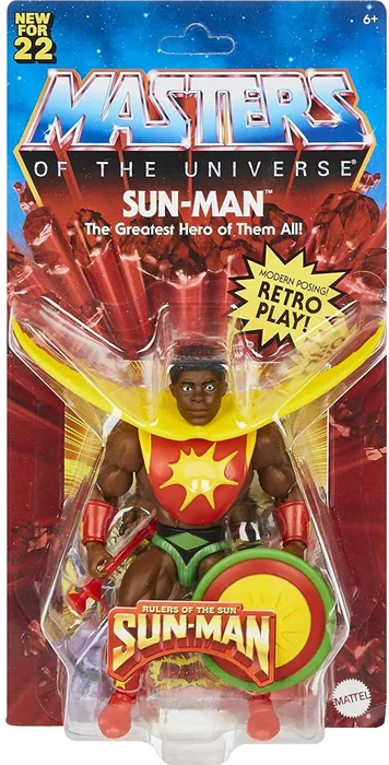 Masters of the Universe Origins Sun-Man Action Figure