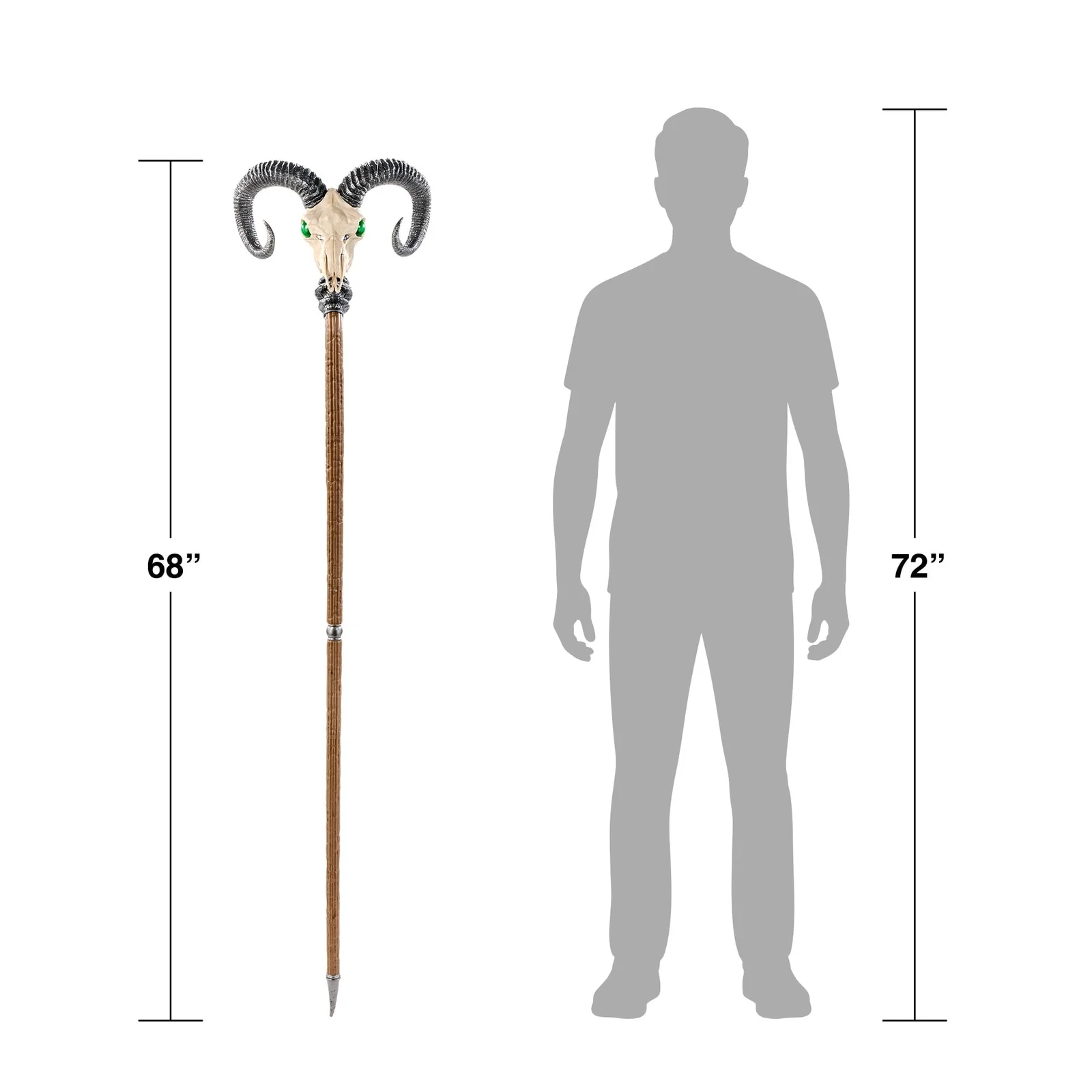 Life-Size Masters of the Universe Chronicles Havoc Staff