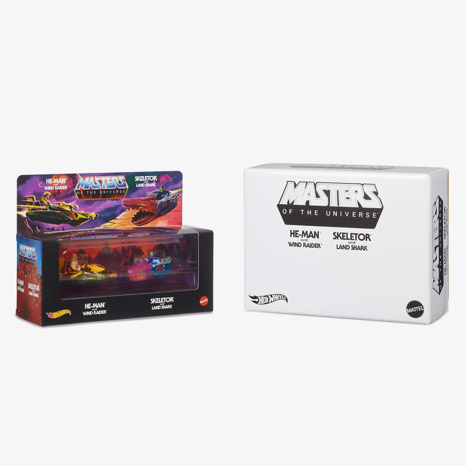 Hot Wheels Masters of the Universe Wind Raider vs. Land Shark