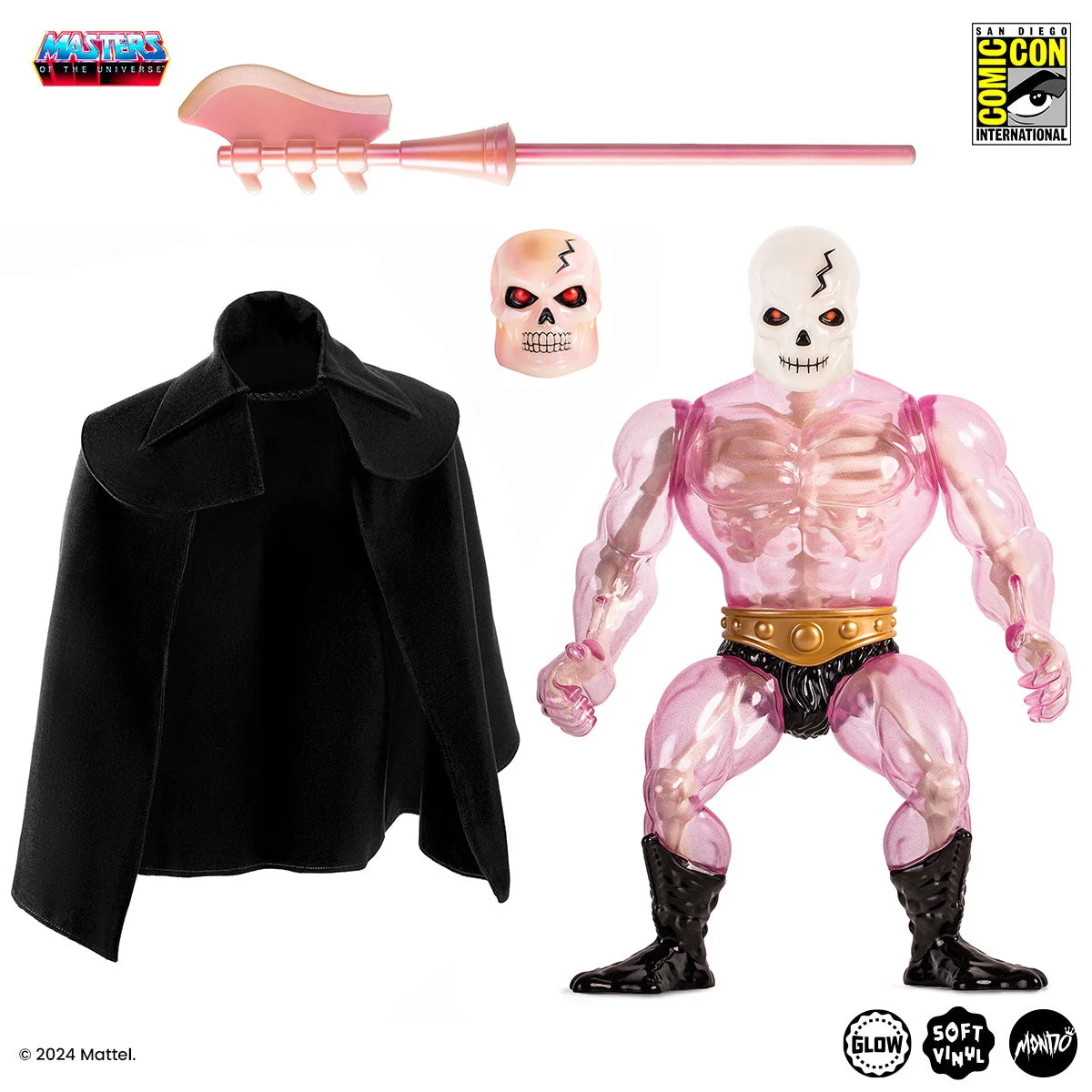 Masters of the Universe - Scareglow Soft Vinyl Figure - Cherry Blossom Glow In The Dark Variant