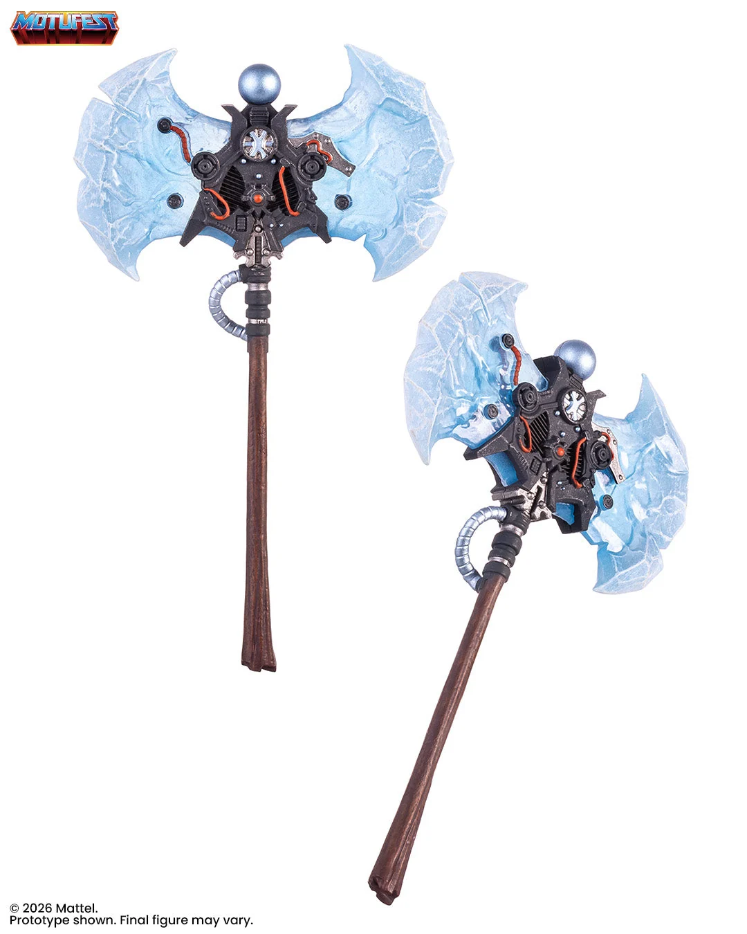 Ice Battle Axe and Ice Staff accessories