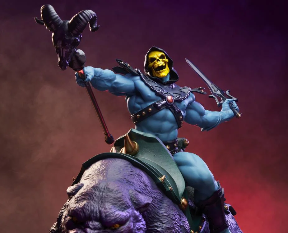 Skeletor & Panthor Classic Deluxe 1/6 Maquette