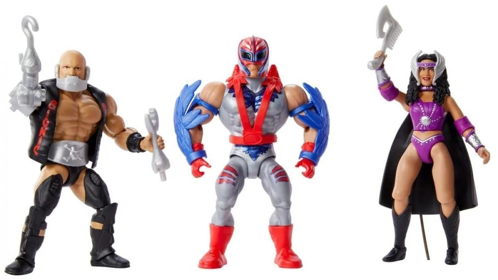 WWE x Masters of the Universe Wave 8 Set of 3 Figures